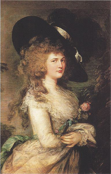 Portrait of Lady Georgiana Cavendish, Duchess of Devonshire